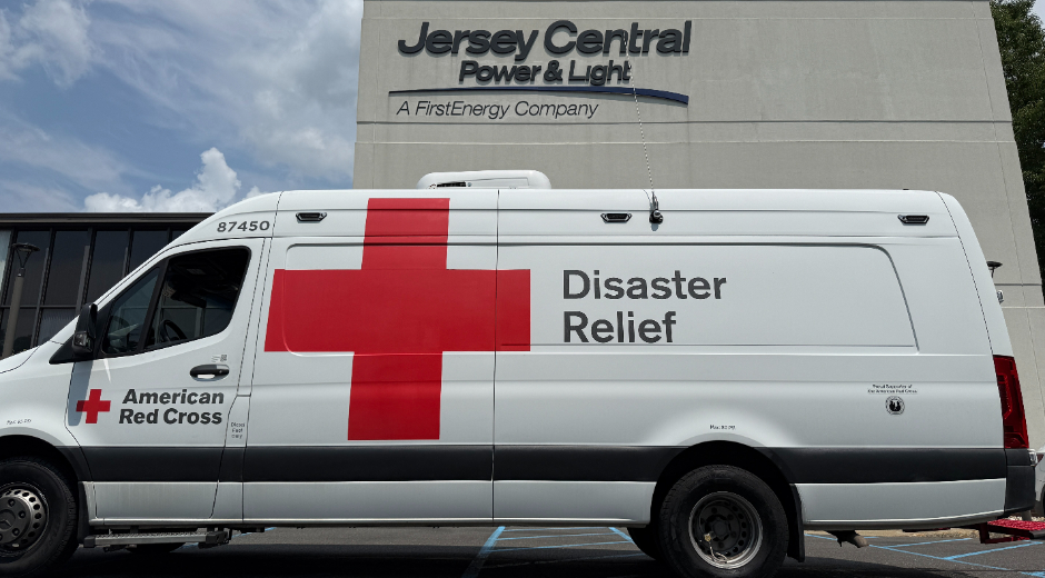 American Red Cross van